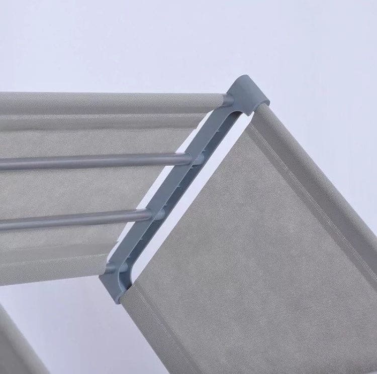 Non Wowen Fabric 4 Layer Simple Bookshelf, Stainless Steel Easy Moving Assembled Shelf, Clothes Toys Rack, Plastic Books Storage Cabinet Non Wowen Fabric 4 Layer Simple Bookshelf, Stainless Steel Easy Moving Assembled Shelf, Clothes Toys Rack, Plastic Books Storage Cabinet
